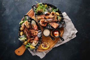 bigstock Grilled Seafood Platter Assor 355047119 1